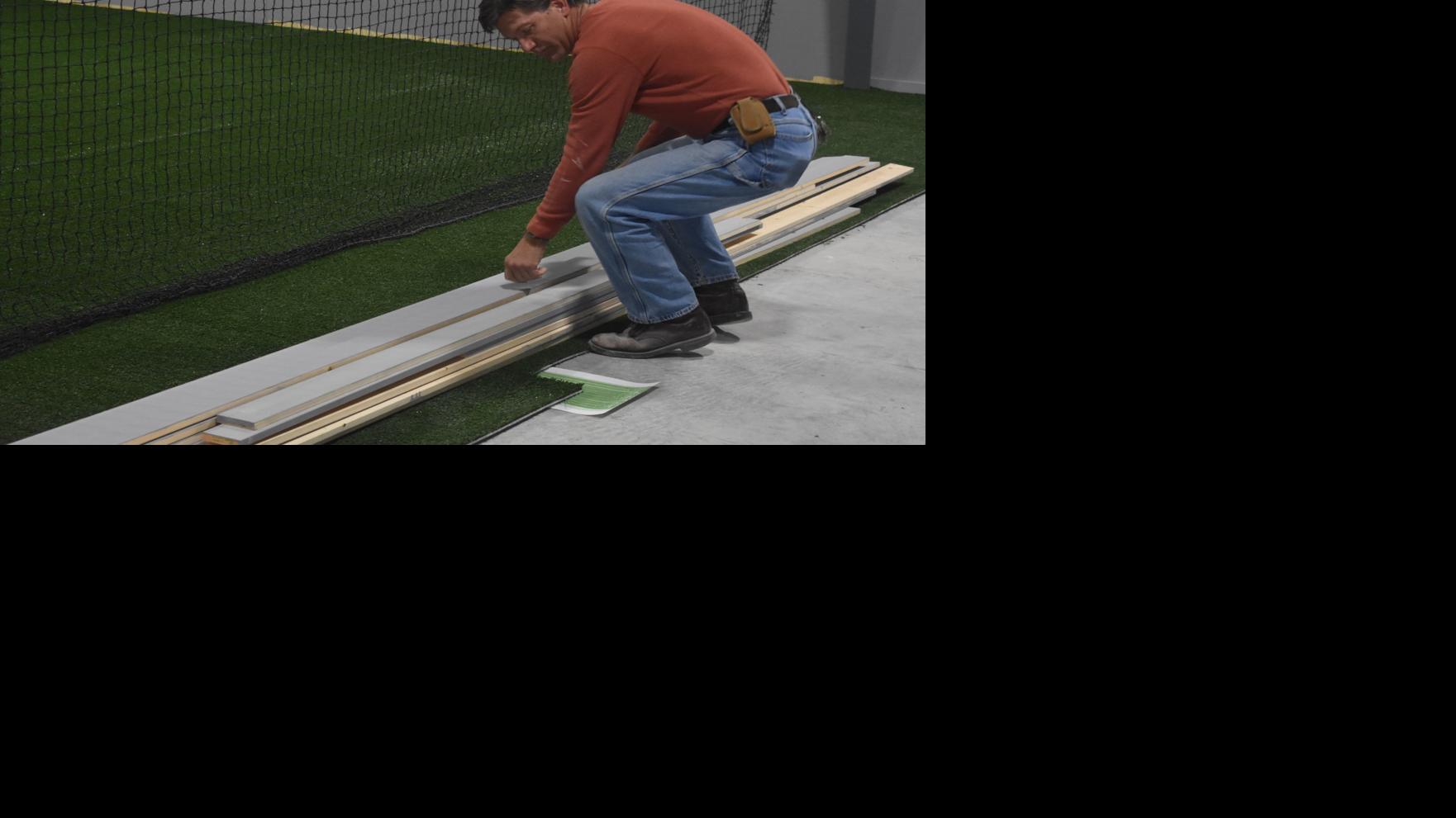 New batting cages constructed