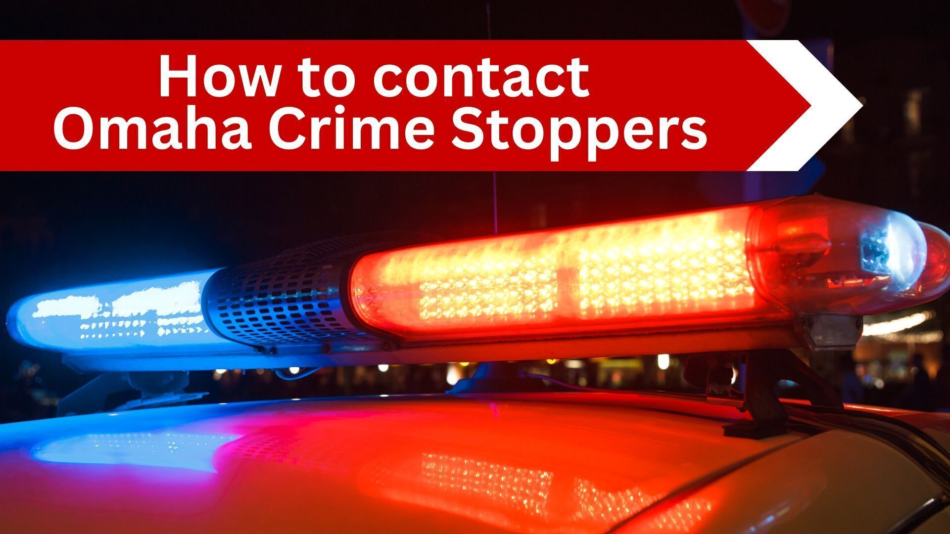 How to contact Omaha Crime Stoppers