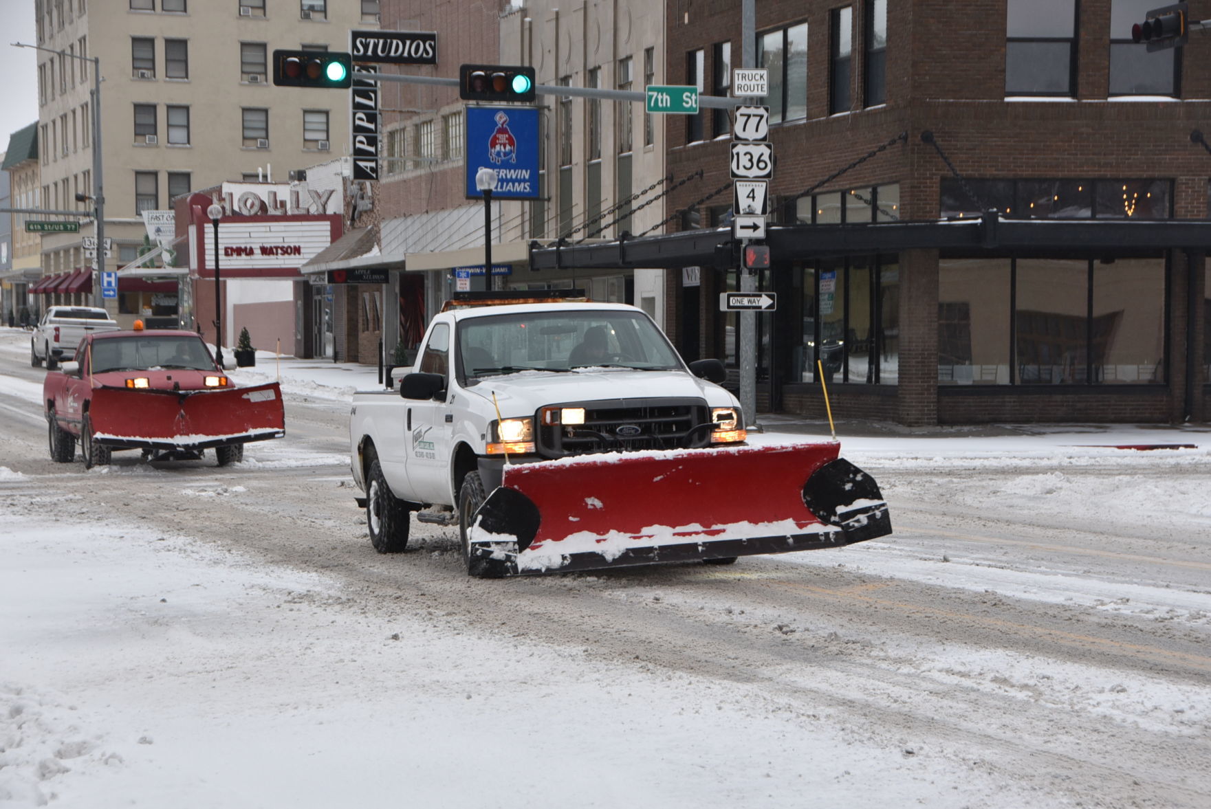 Winter weather hits Nebraska