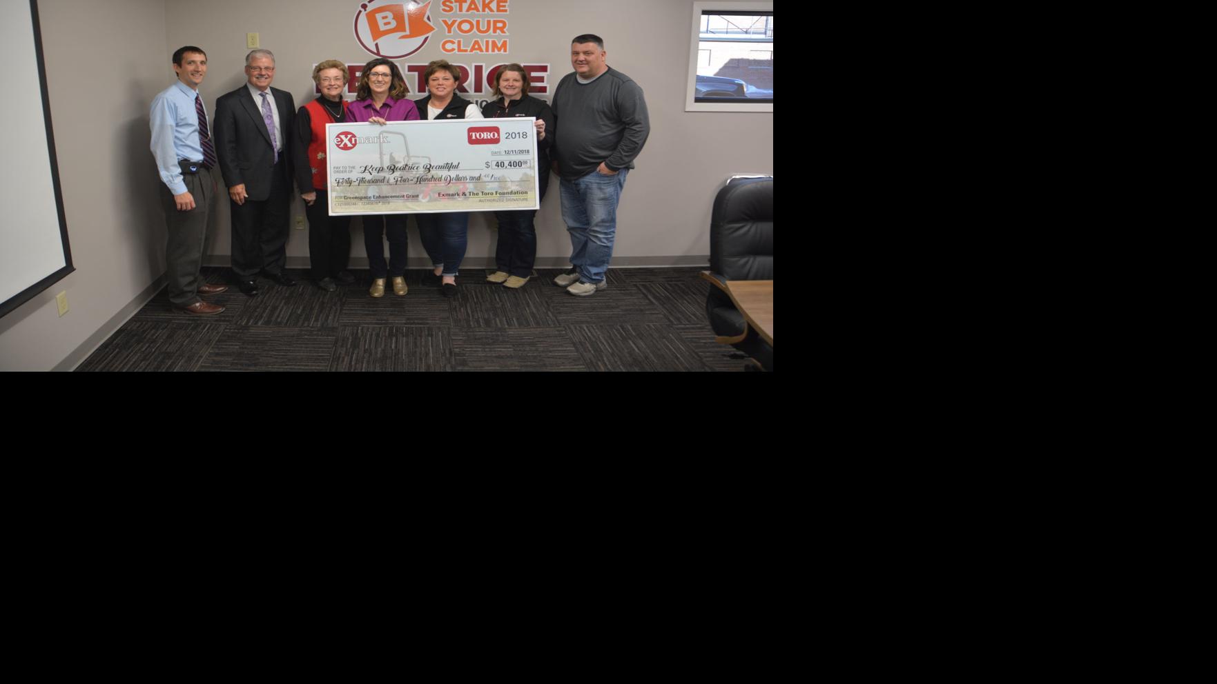 Exmark awards beautification grants to 3 area recipients