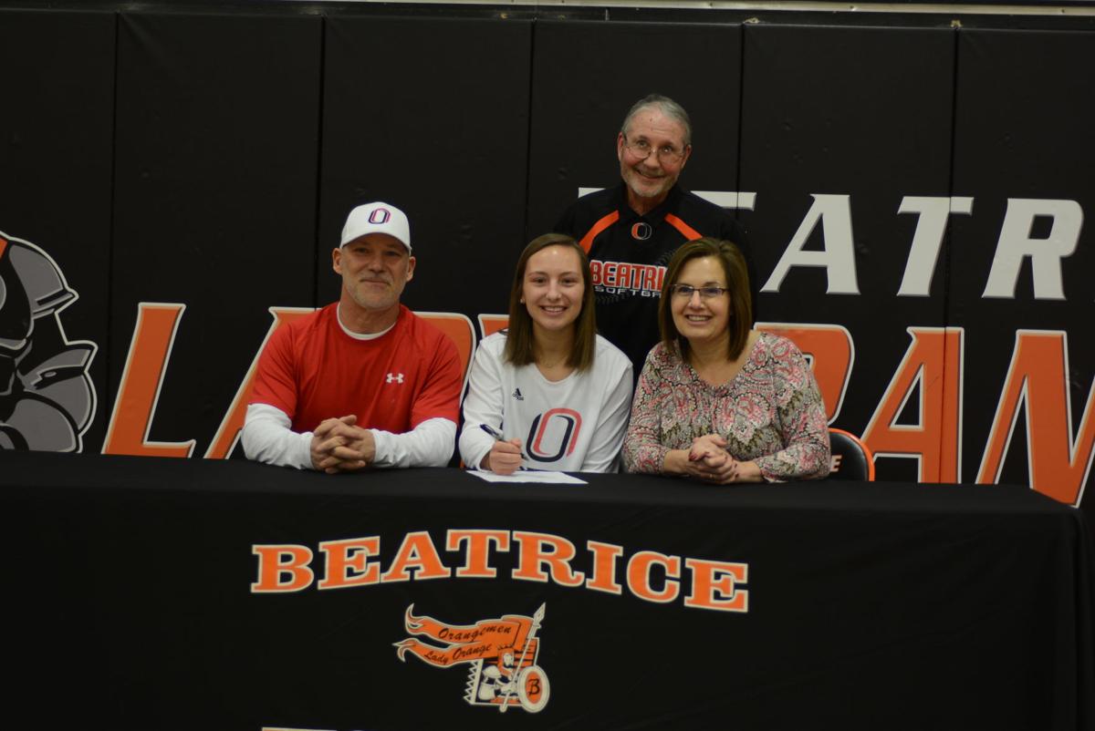 Olivia Aden signing