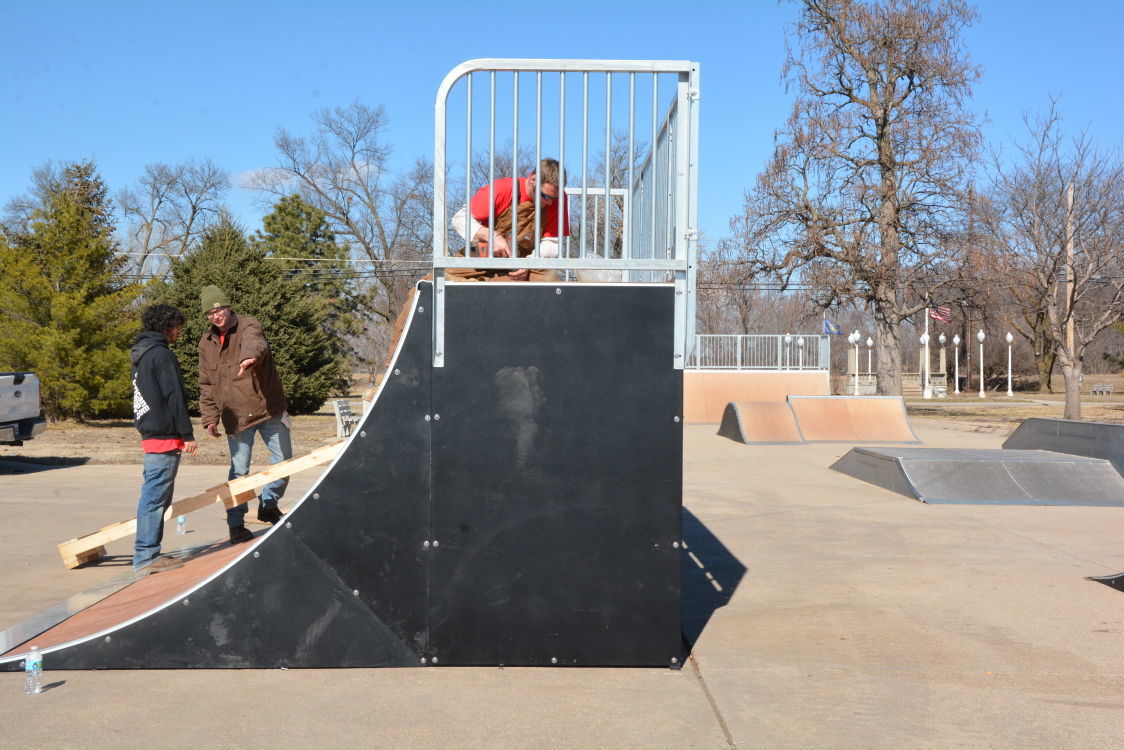 Health board reopens skate park with restrictions