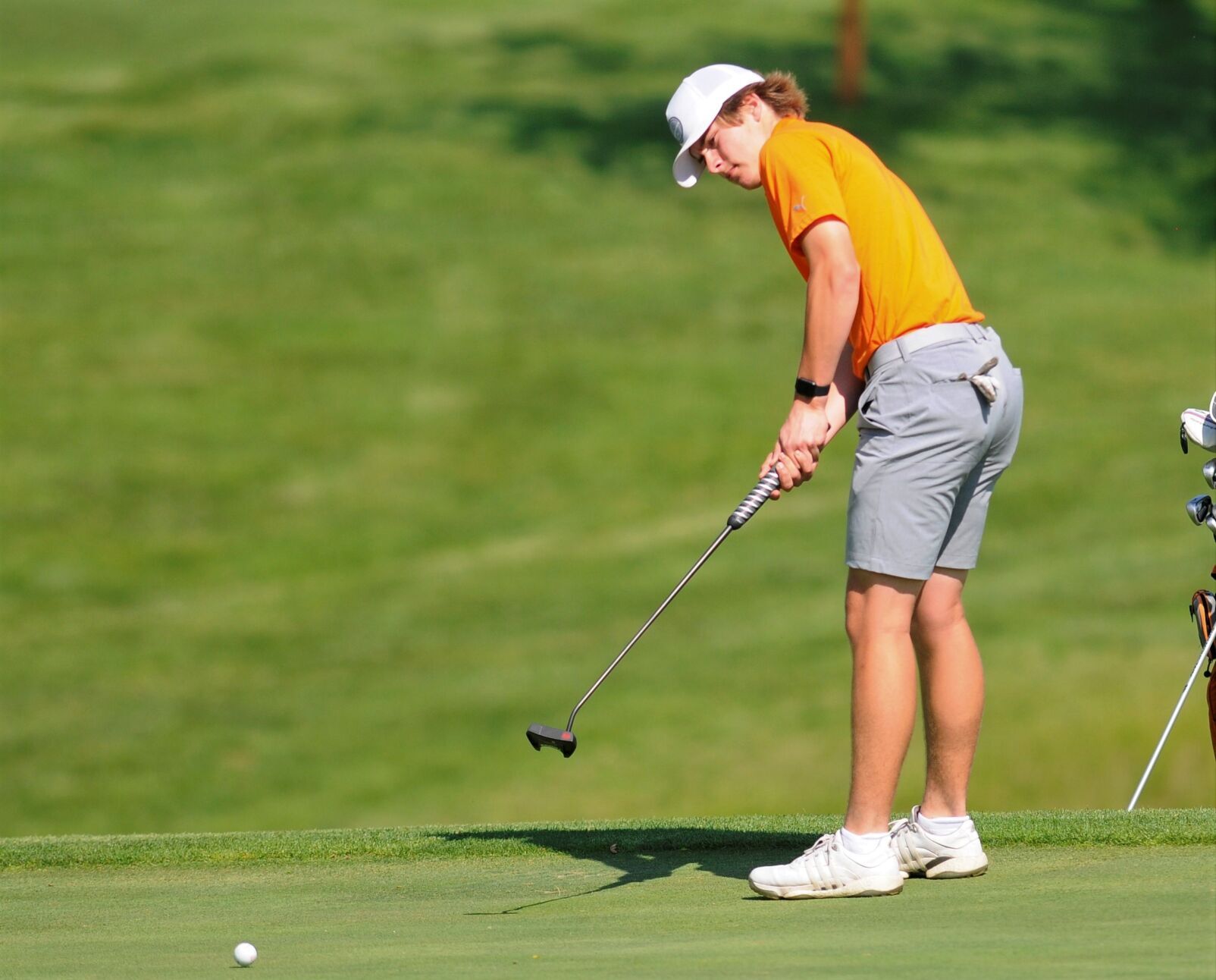 Baehr wins district championship Orangemen fall just short