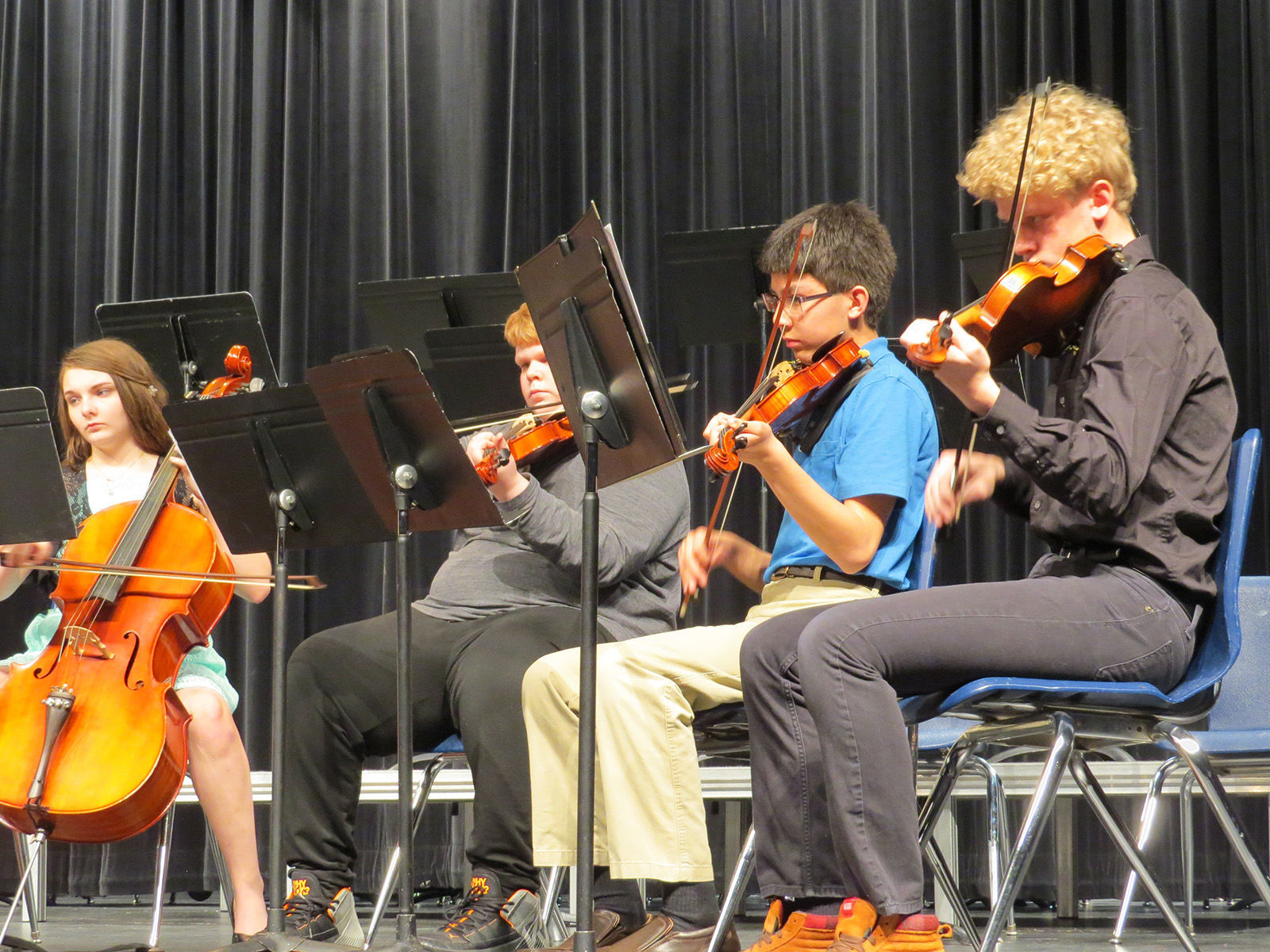 Beatrice band students give performance