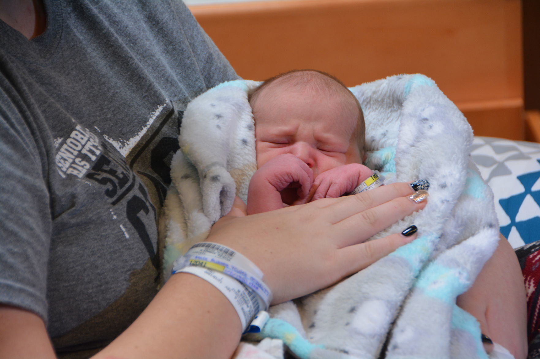 Baby New Year First BCH baby of 2018 born Monday