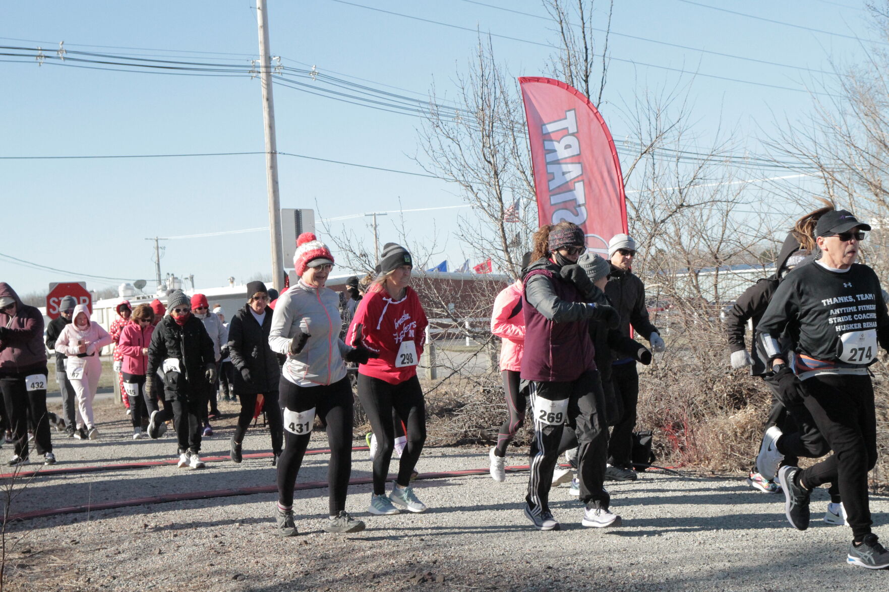 Healthy Hearts Run held on Saturday