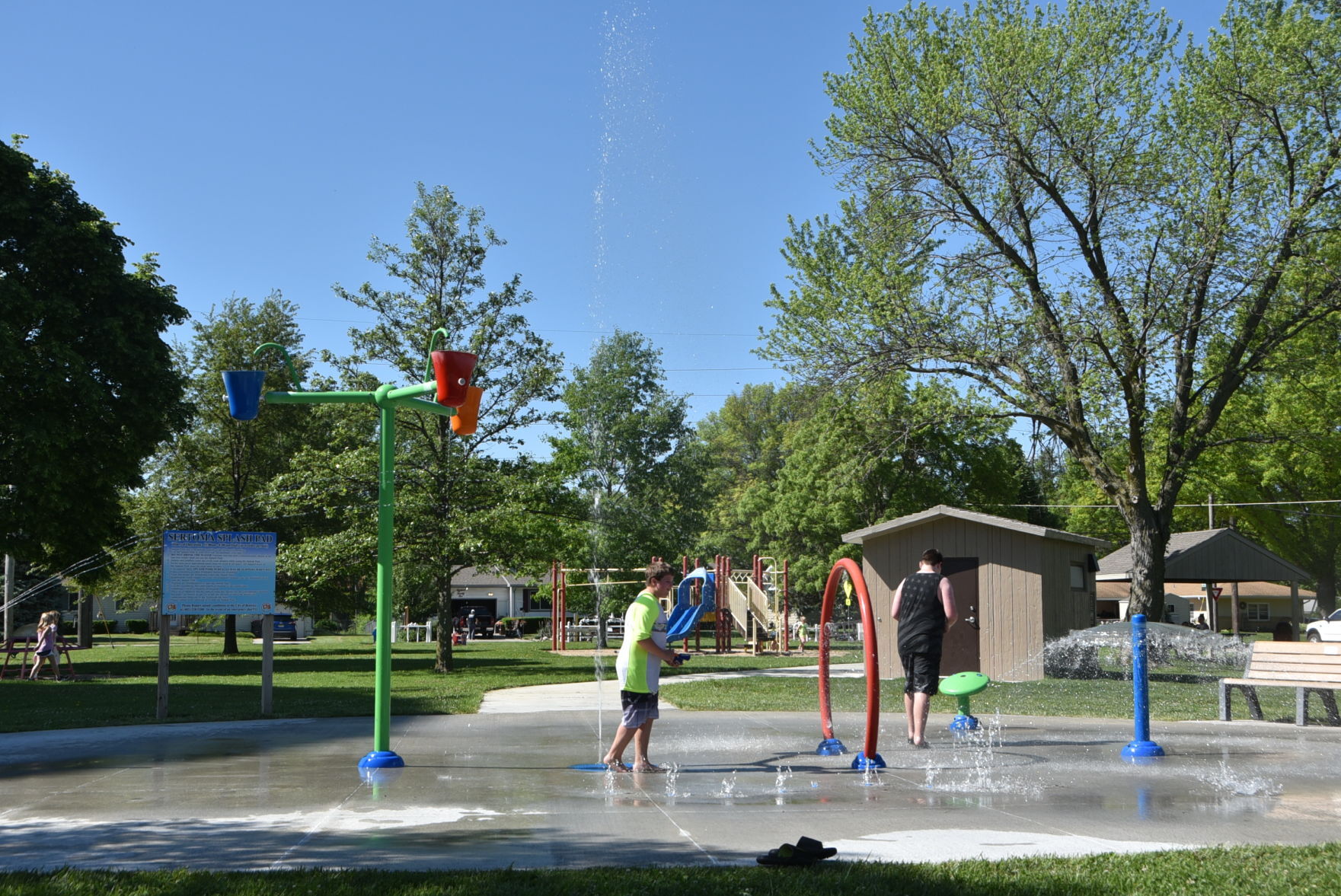 Sertoma Splash Pad opens for the season