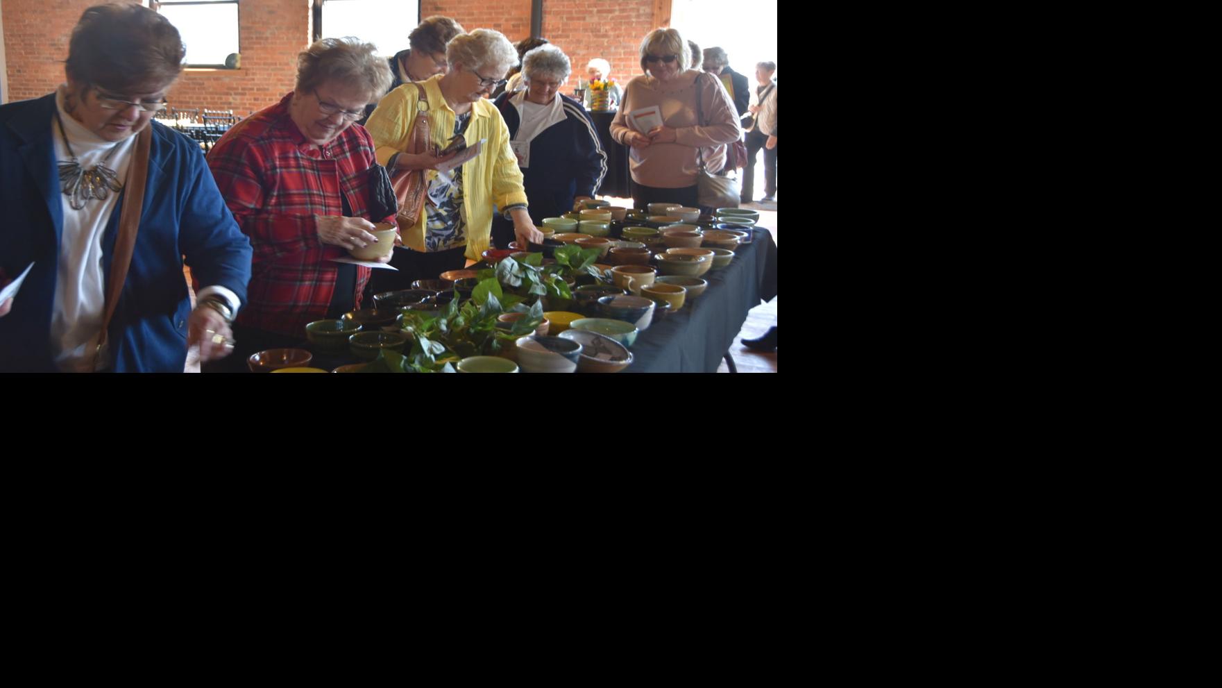 Empty bowls raises over $37,000 for the backpack program