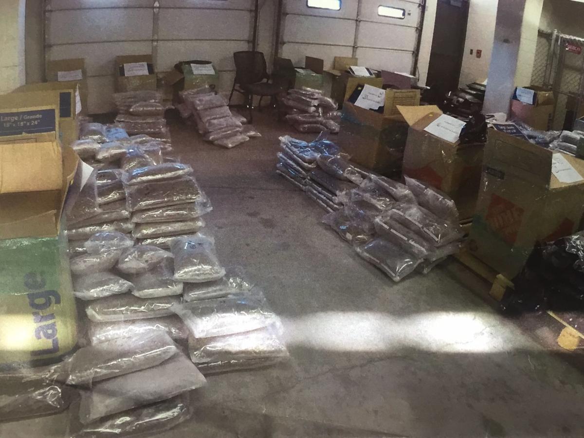 Marijuana seizure