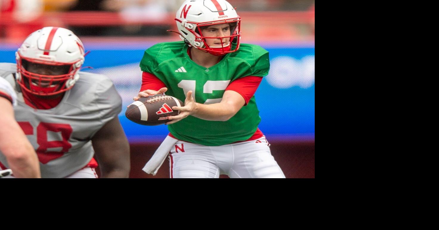 Nebraska quarterback Daniel Kaelin talks growth and goals after first spring camp
