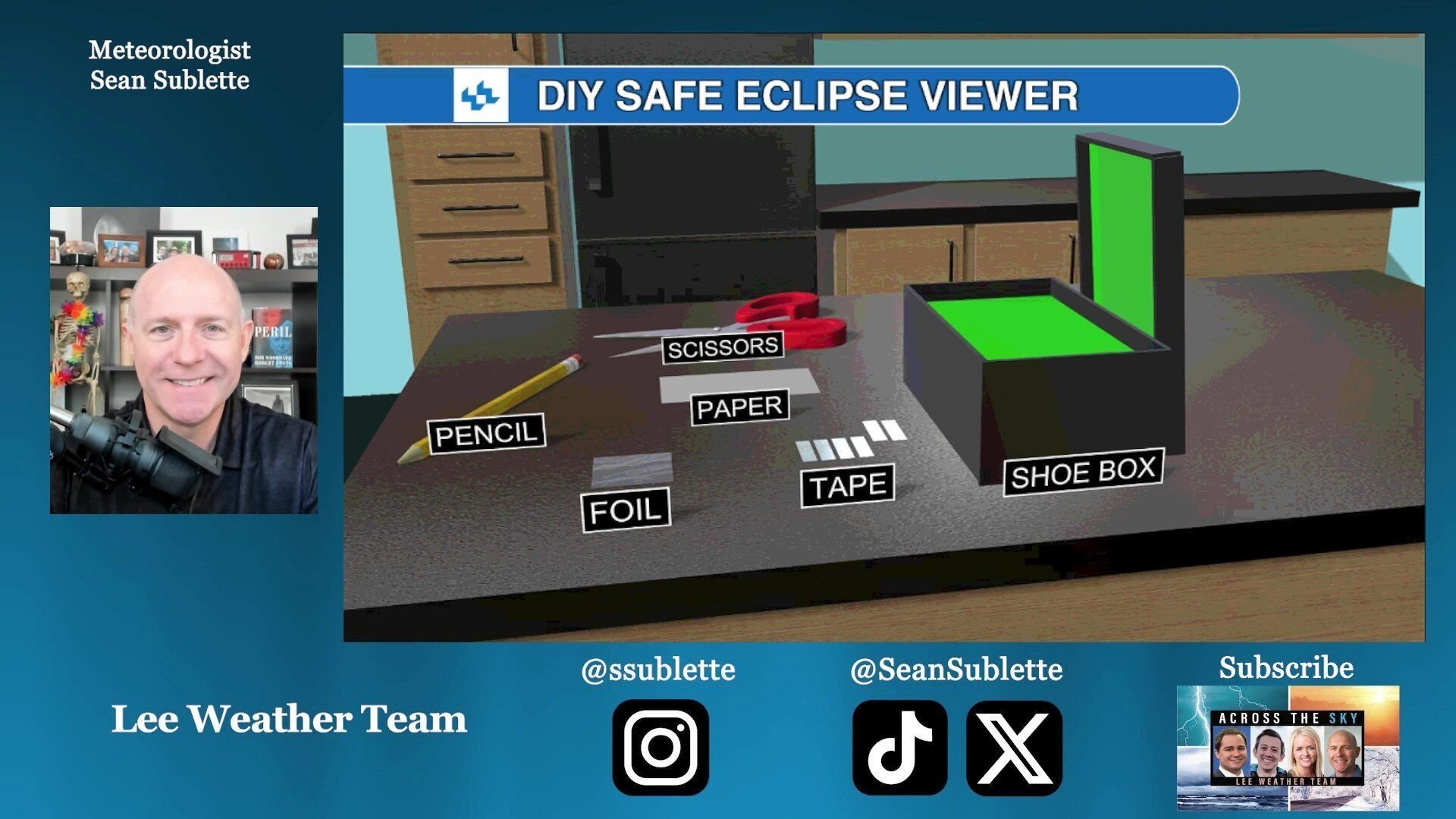 How to watch a solar eclipse safely with a pinhole camera