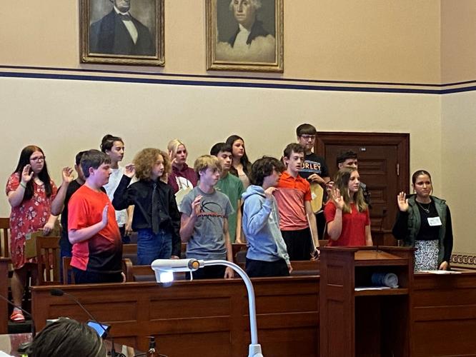 BMS students participate in mock trial