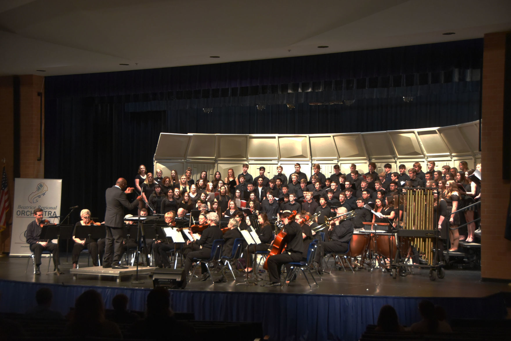 Beatrice Regional Orchestra performs eras concert with area choir