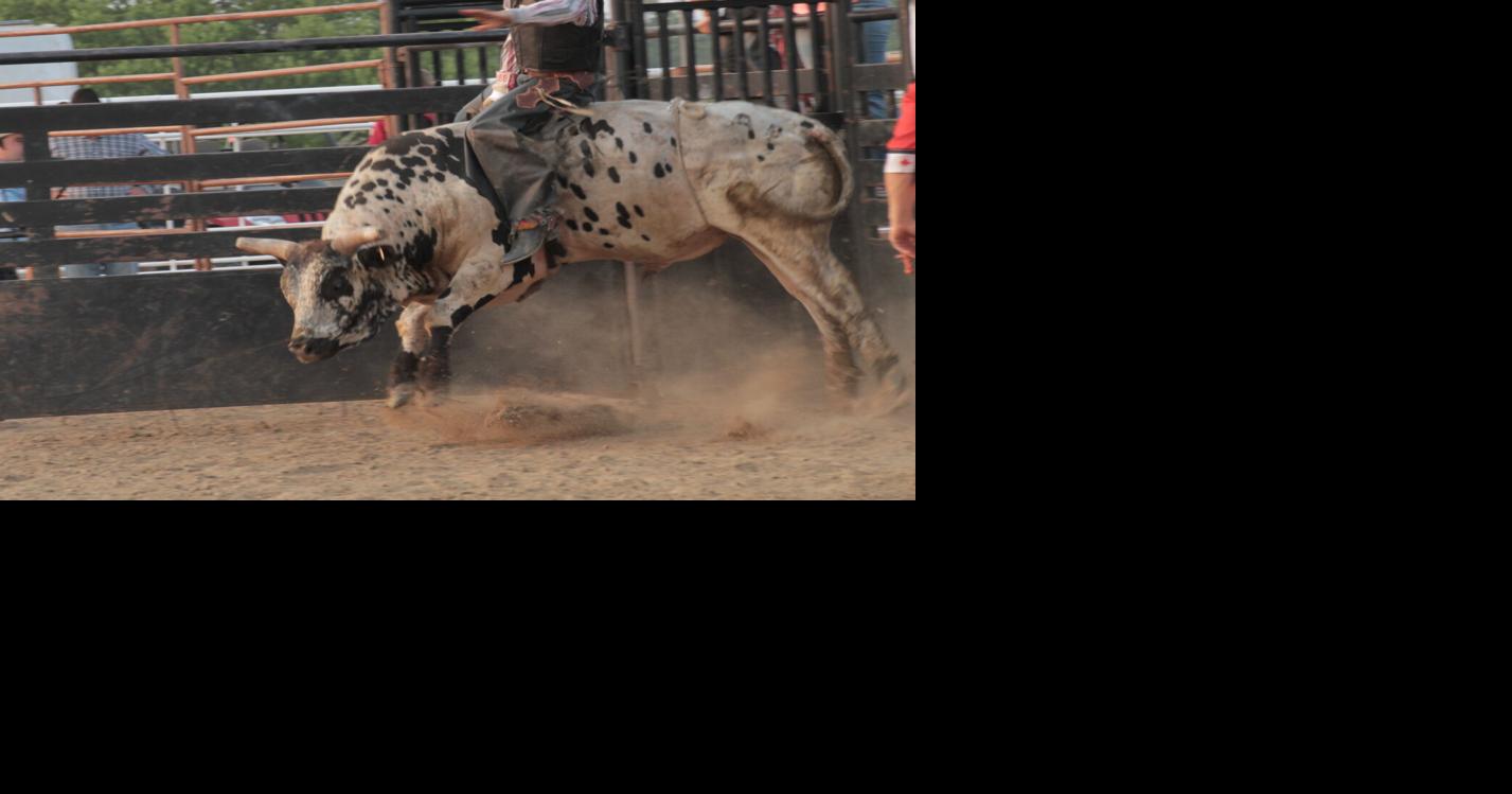 An 8-second ride: Bull riders compete at Gage County Fair