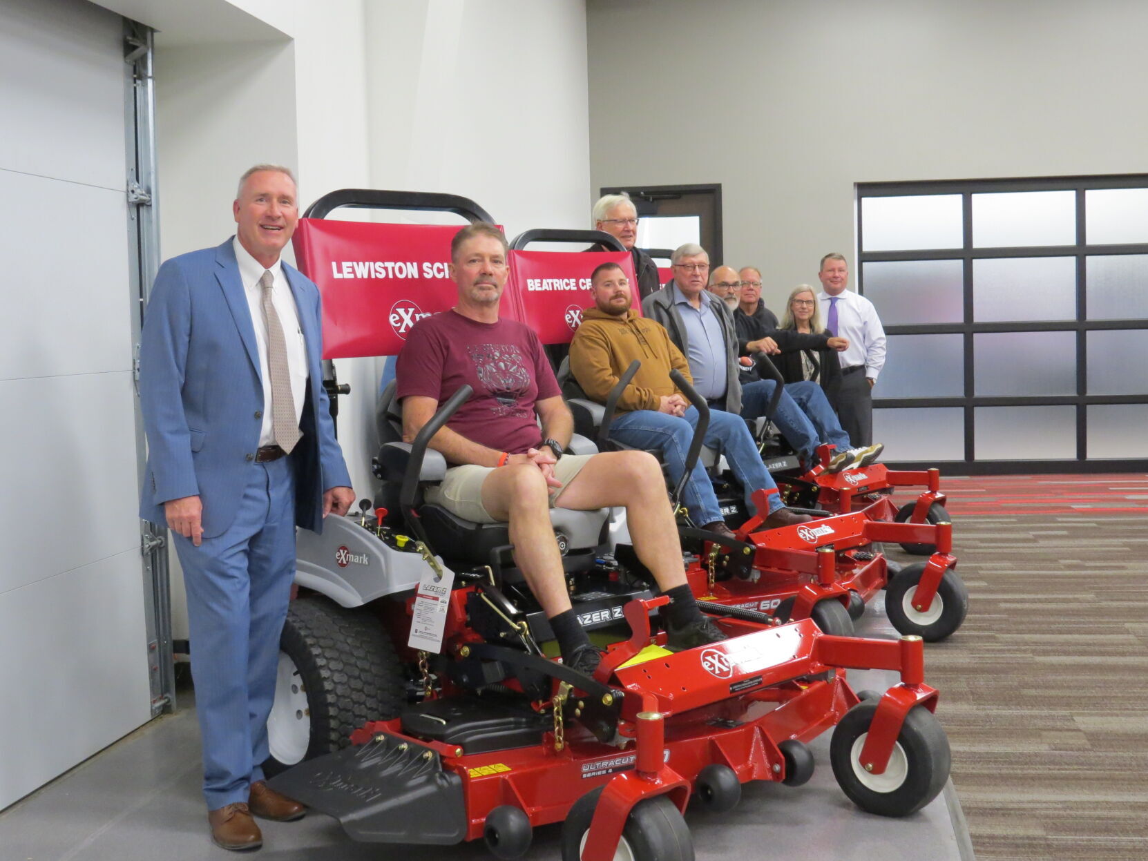 Exmark gives mowers to area organizations