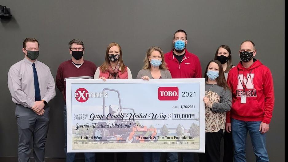 Exmark continues community giving