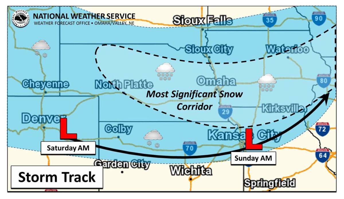 Weather service warning holiday travelers in Nebraska of potential