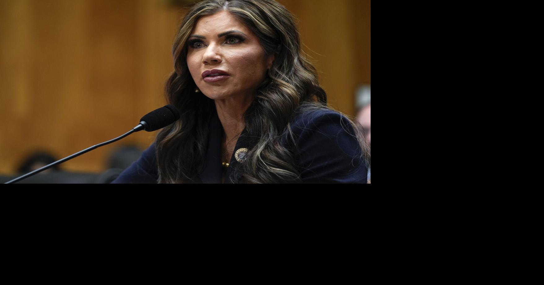 Senate confirms Noem as Trump's homeland security secretary