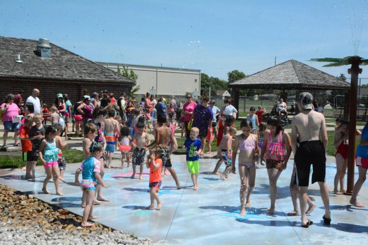 YMCA splash pad opens to public