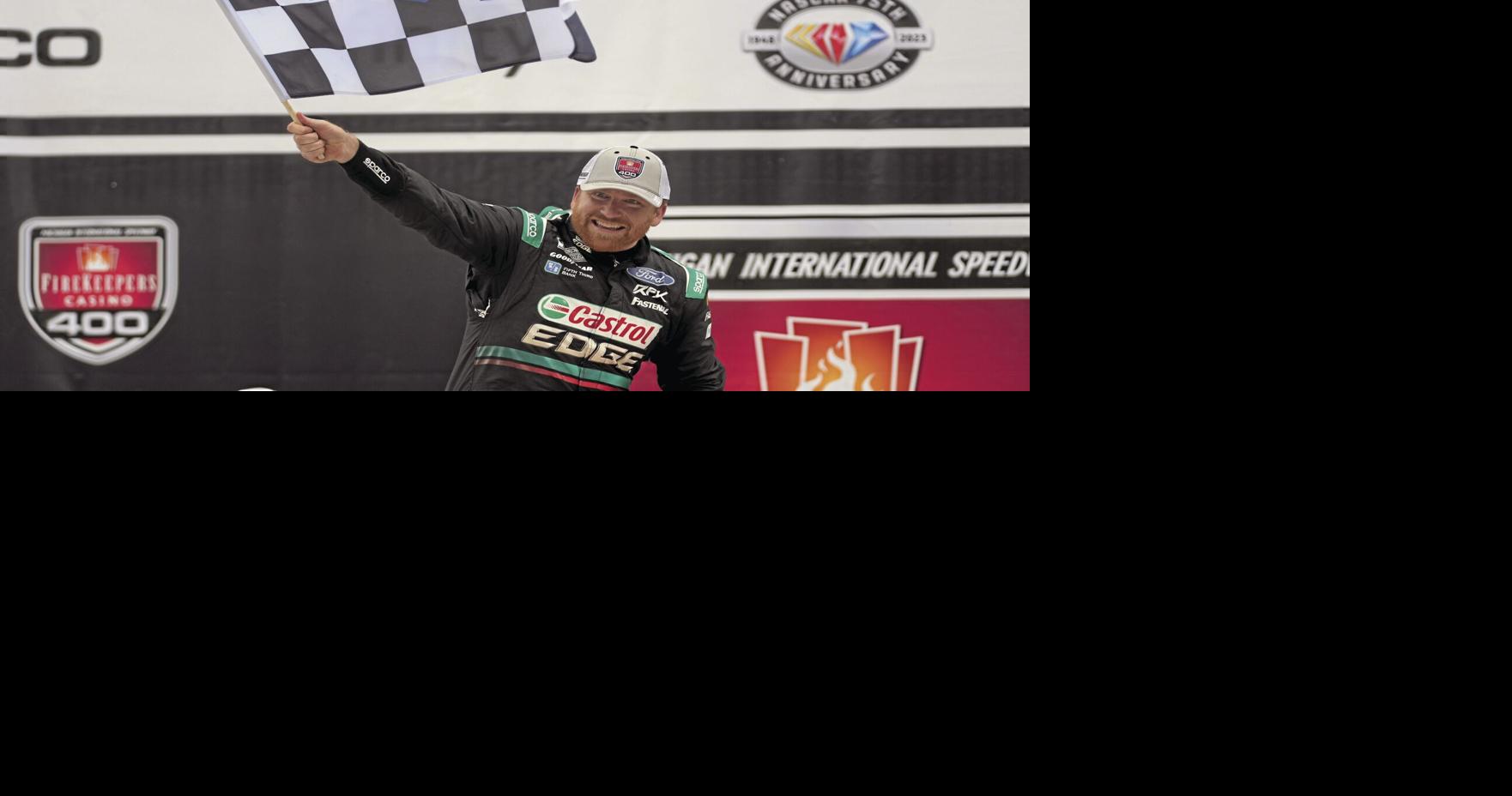 Buescher wins 2nd straight NASCAR Cup race at Michigan