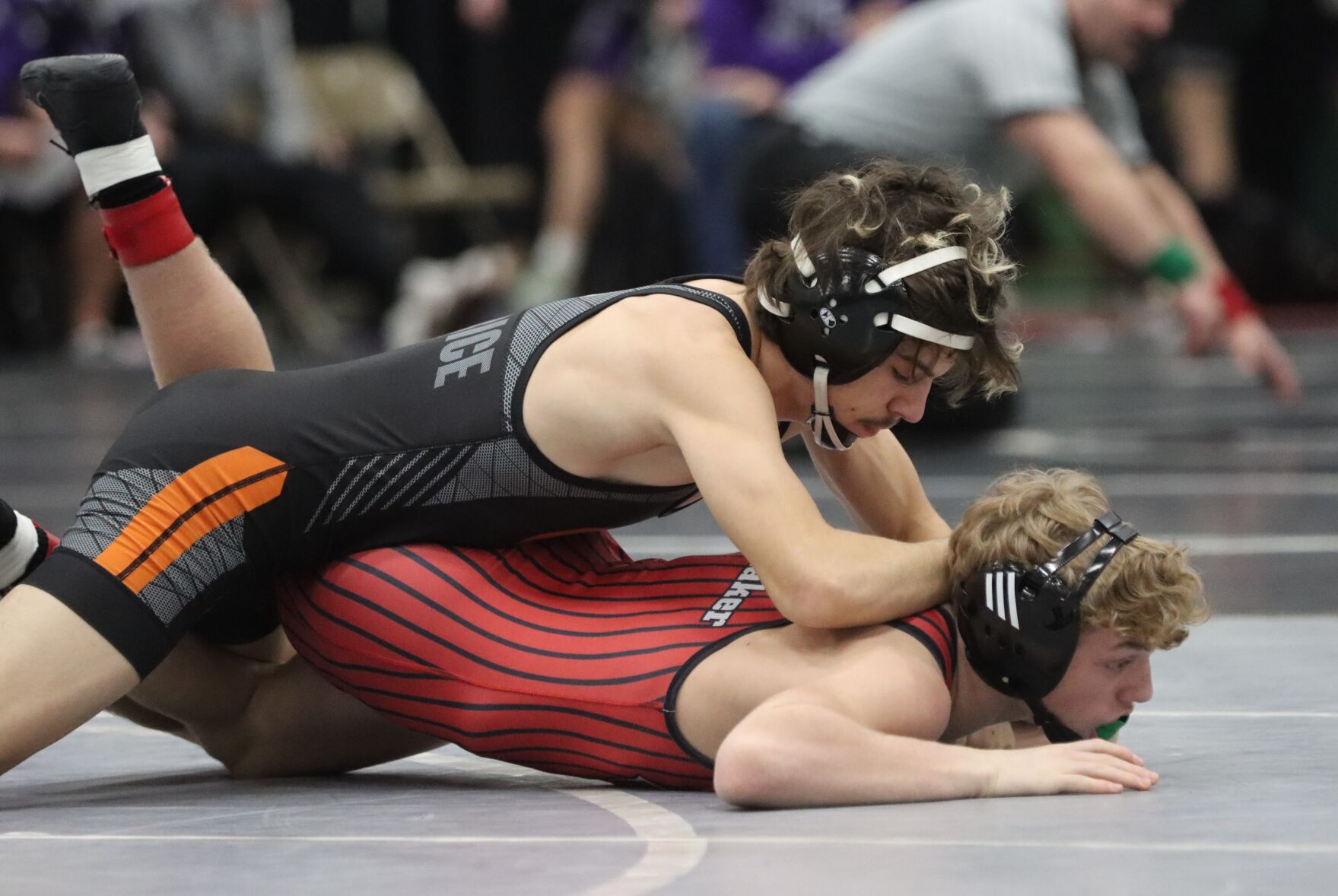 Orangemen wrestlers compete at state duals