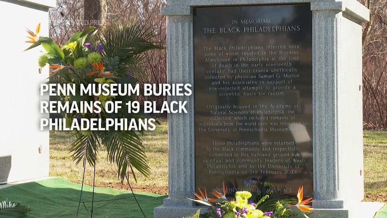 Penn Museum buries remains of 19 Black Philadelphians