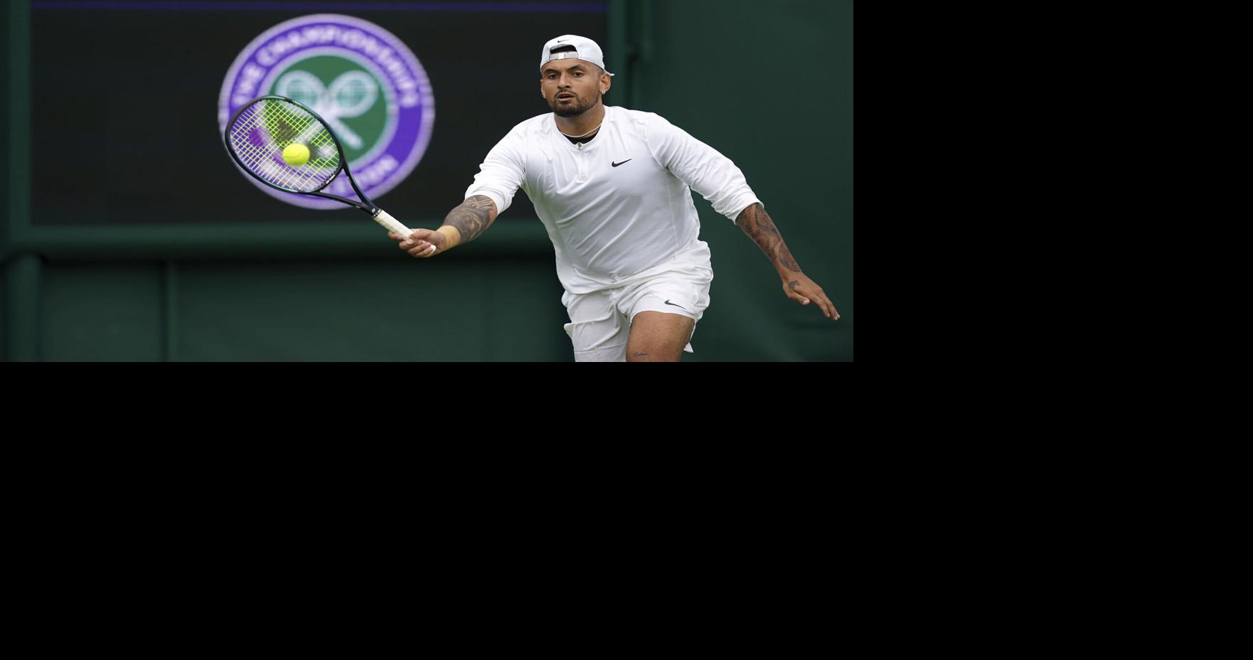 Nick Kyrgios withdraws on eve of Wimbledon with a wrist injury