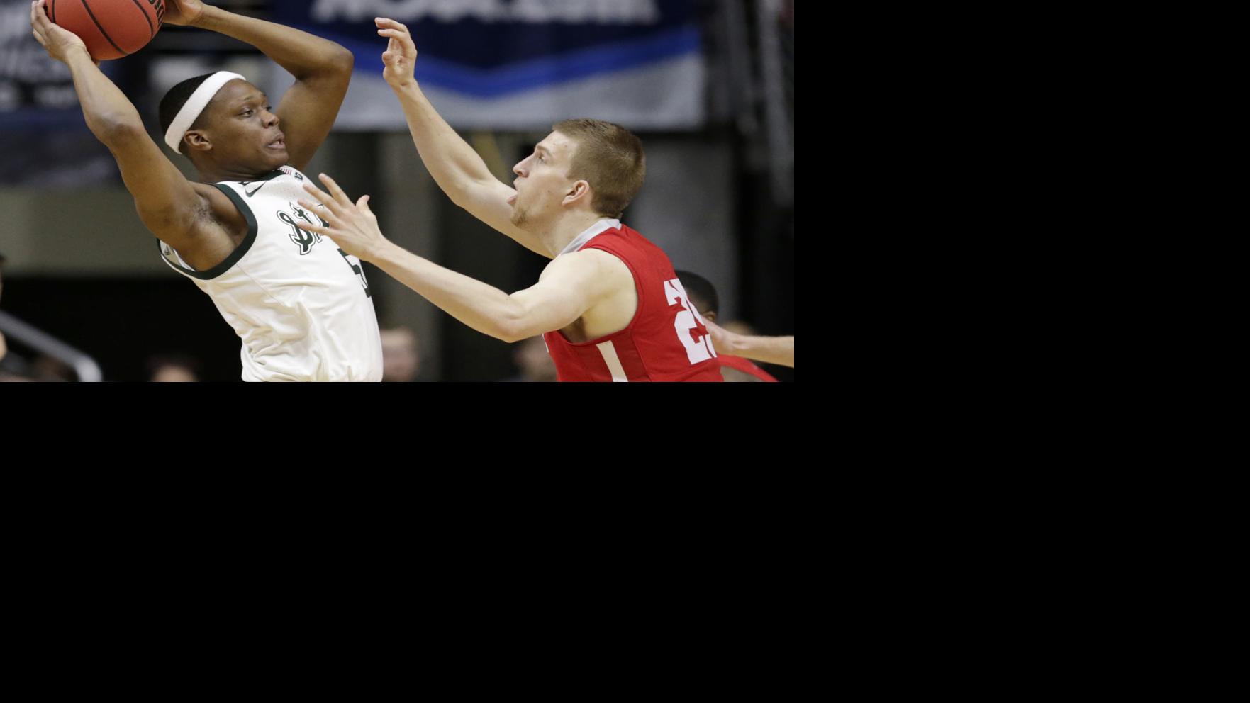 Winston, Michigan State hold off Bradley 76-65