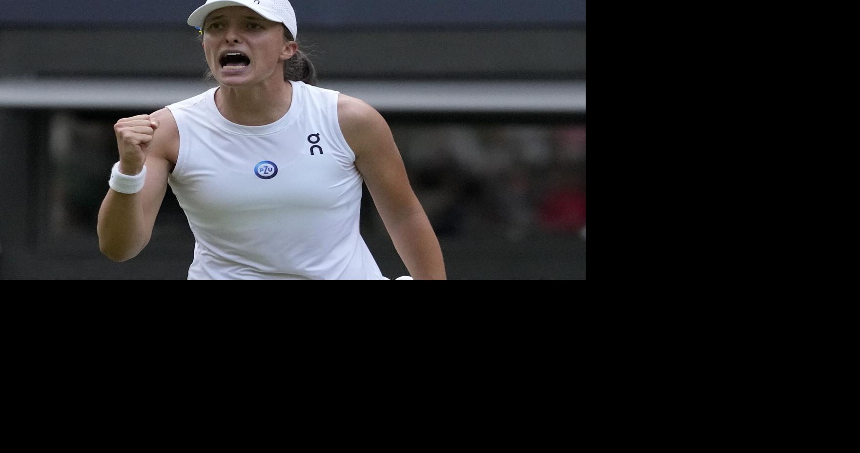 Swiatek finally reaches the Wimbledon quarters