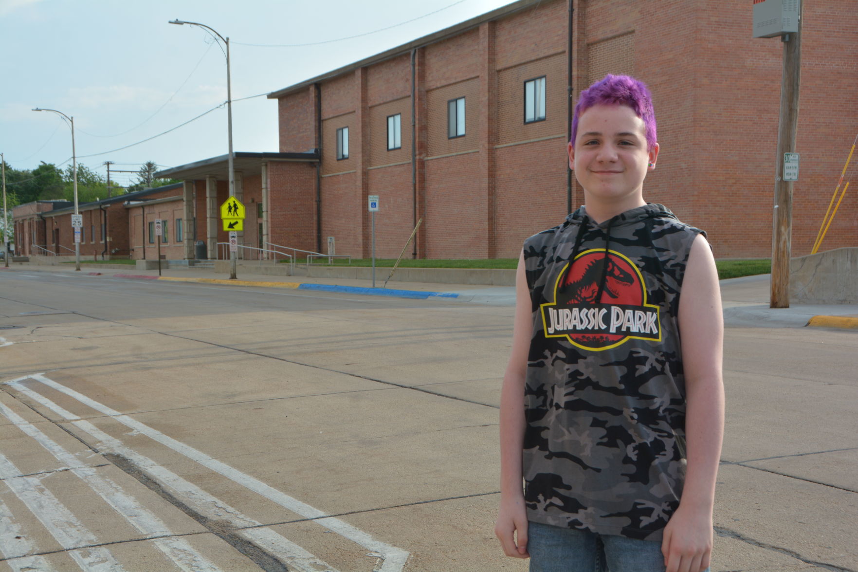 Students protest dress code on last day of school