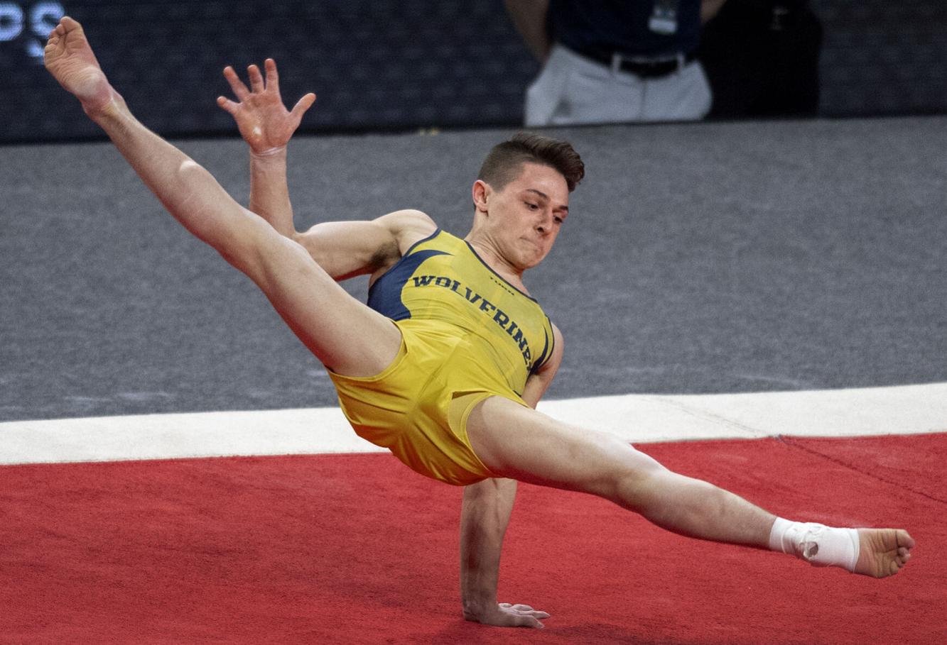 Photos Pinnacle Bank Arena hosts Big Ten men's gymnastics finals