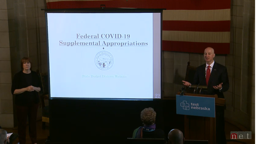 Ricketts outlines plans to manage $10 billion in federal coronavirus aid