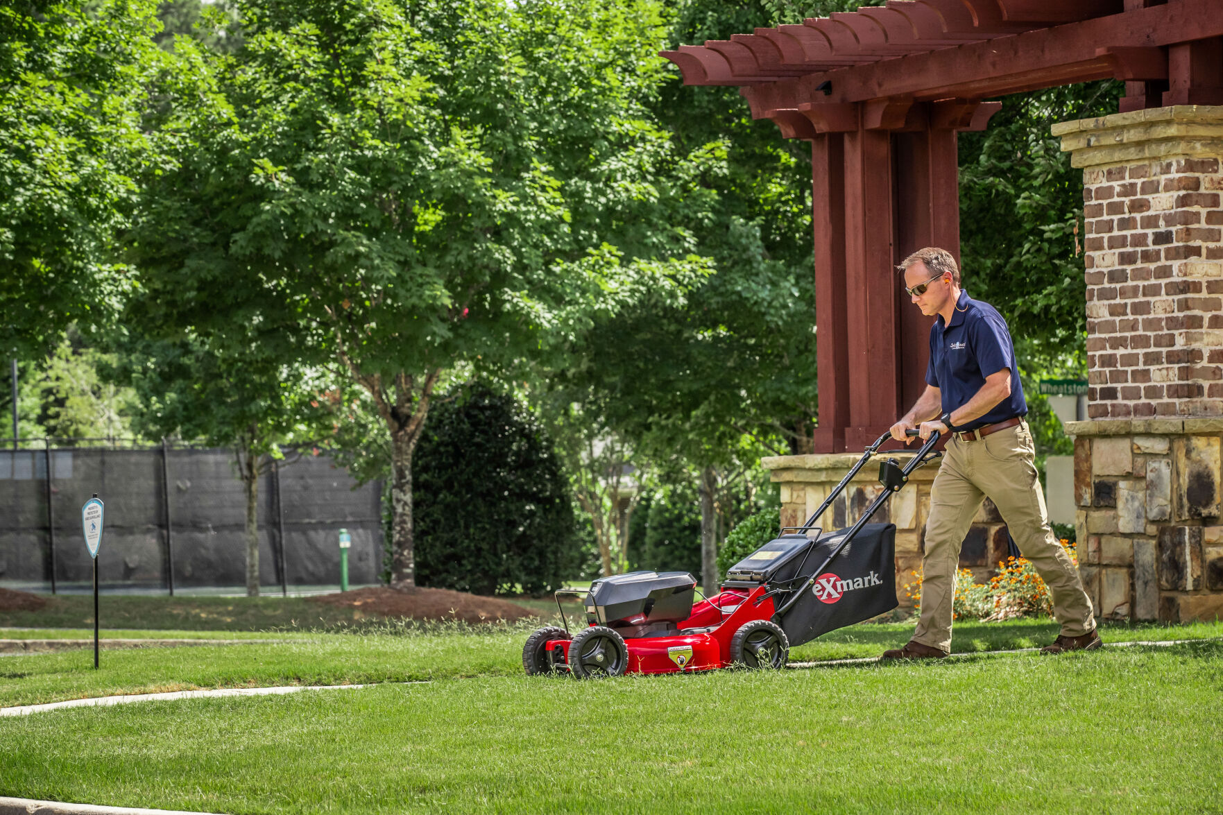 Exmark store electric mower