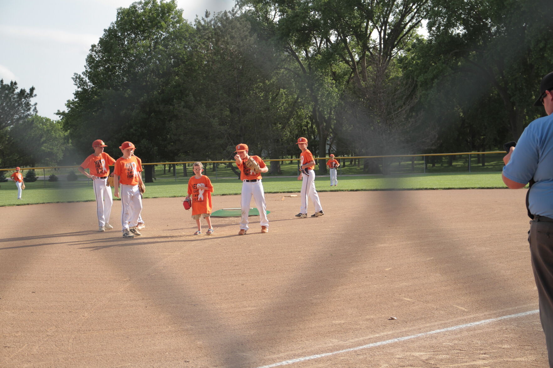 Baseball team rallies around fan