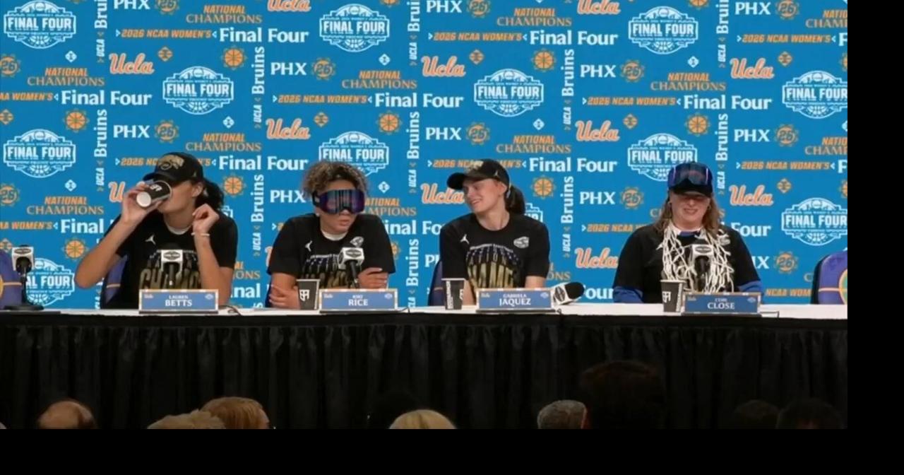 'Amazing way to finish off the season' - UCLA on claiming 1st 1st NCAA women&rsquo;s basketball title