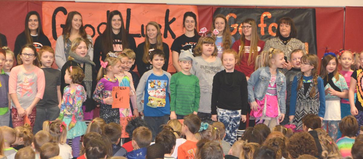 Paddock Lane hosts pep rally News