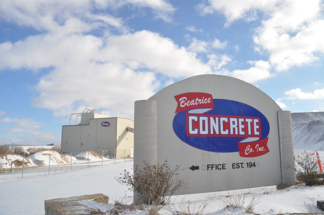 A concrete business