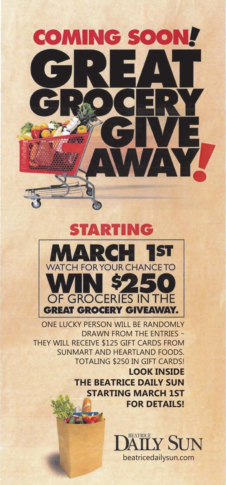 Great Grocery Giveaway Teaser