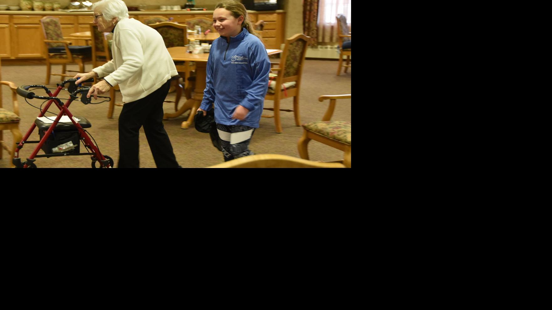 10 year old receives national volunteer award