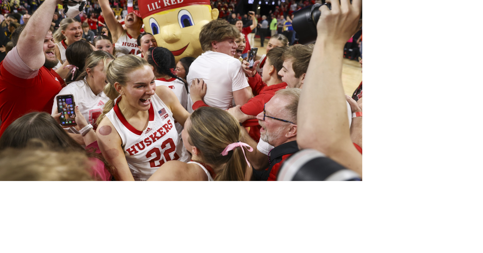 Nebraska women's basketball NCAA tournament bracket predictions, March 5