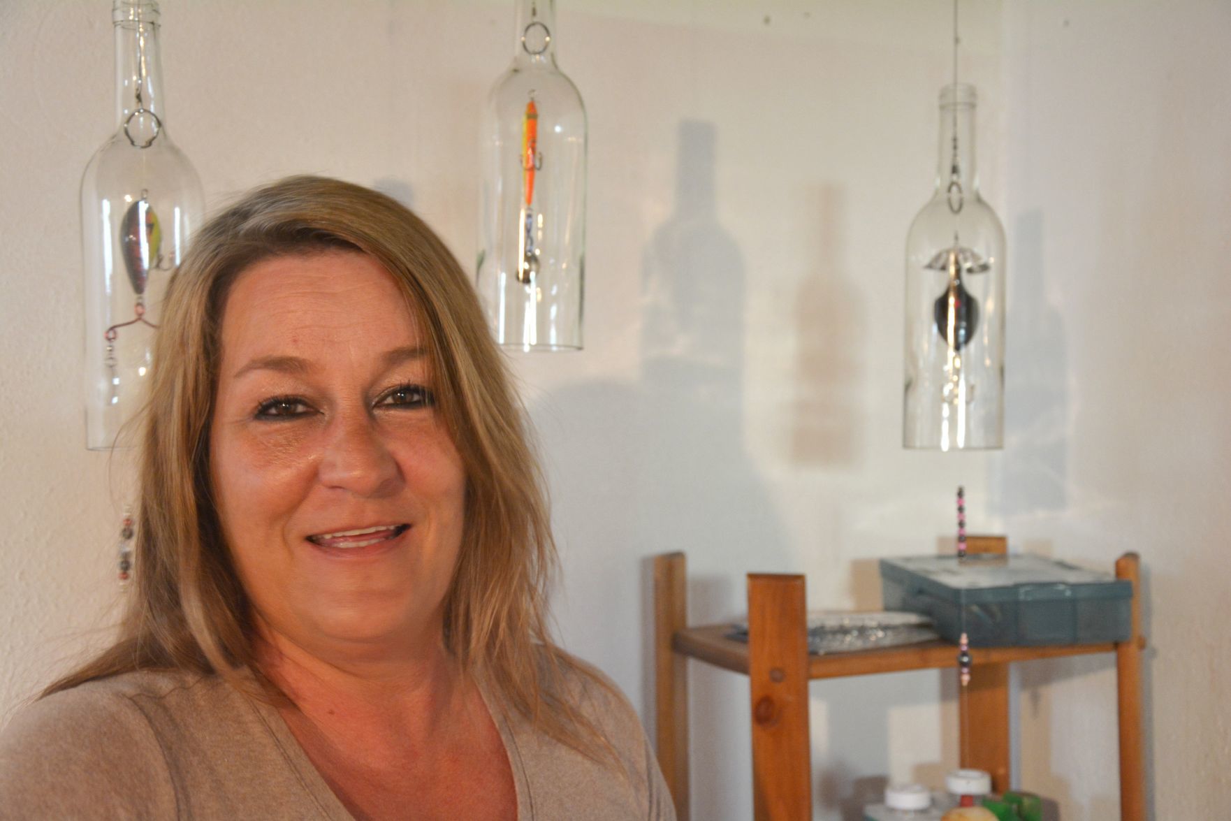 From dark times to wind chimes Beatrice woman gives new life to