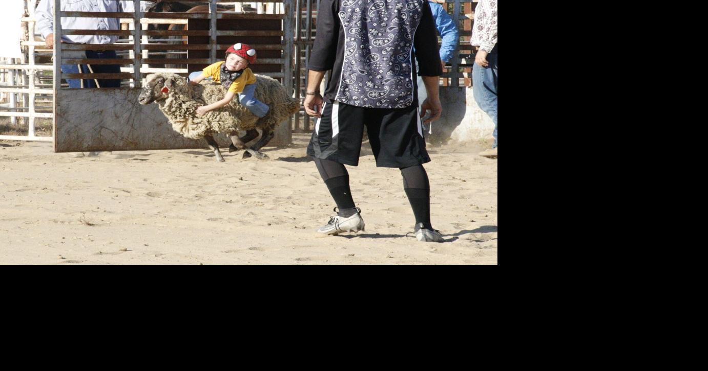 Mutton bustin' and rough stock rodeo kick off fair