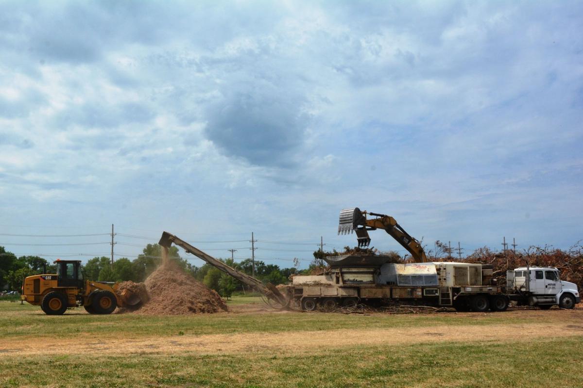 Grinder Makes Short Work Of Storm Debris Local News