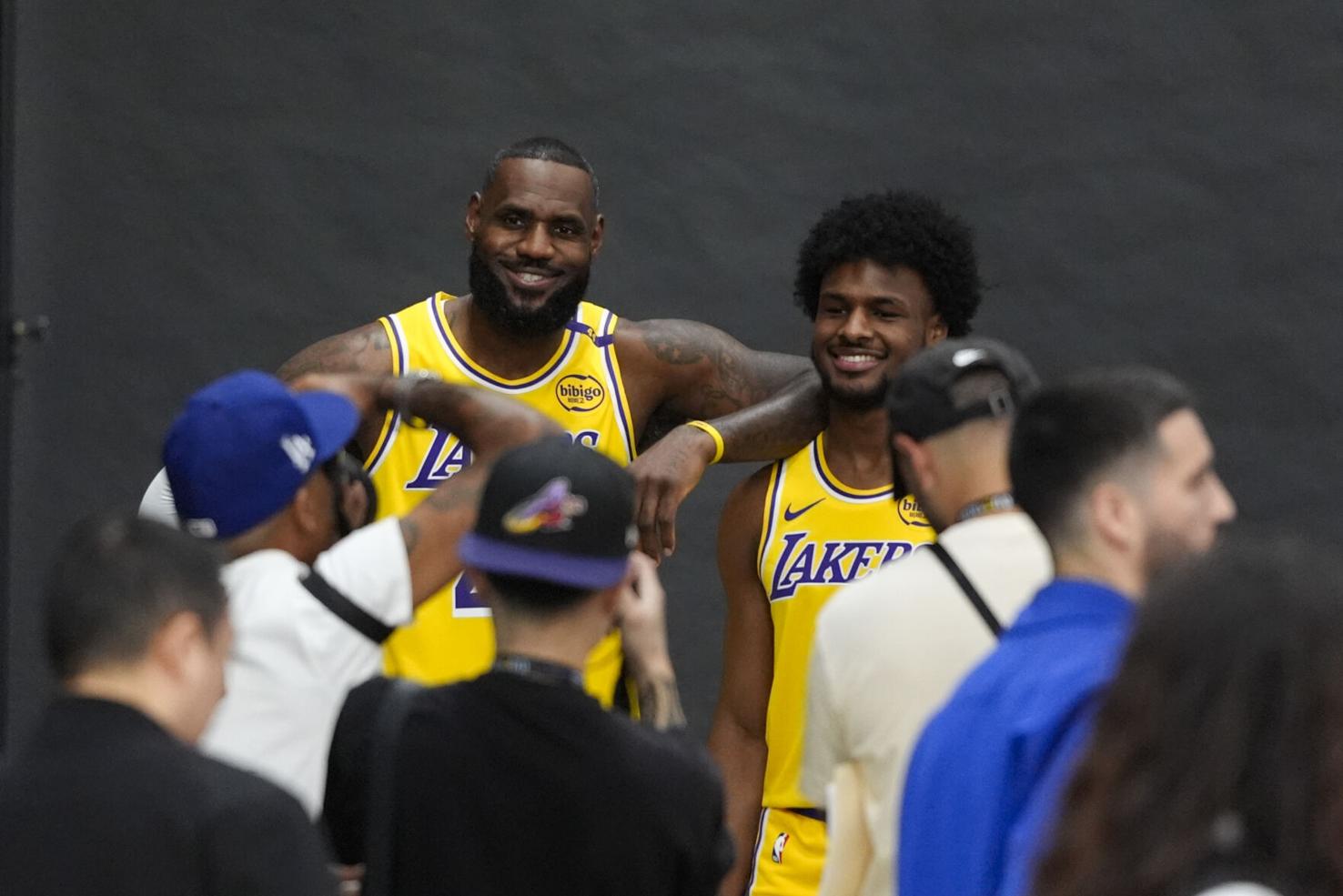 Lakers Media Day Basketball