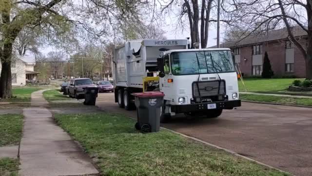 City reflects on first day of garbage collection services