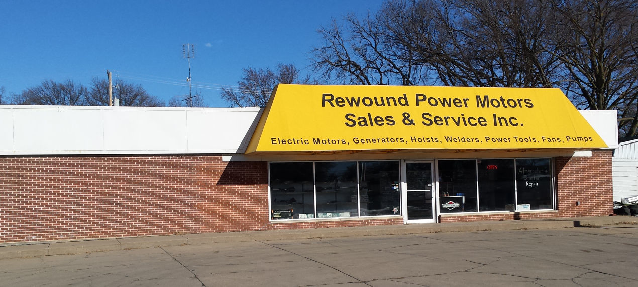 Rewound Power Motors Sales and Service