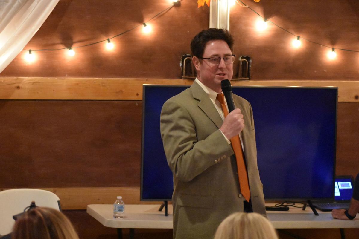 Former state senator presents to Gage County leaders