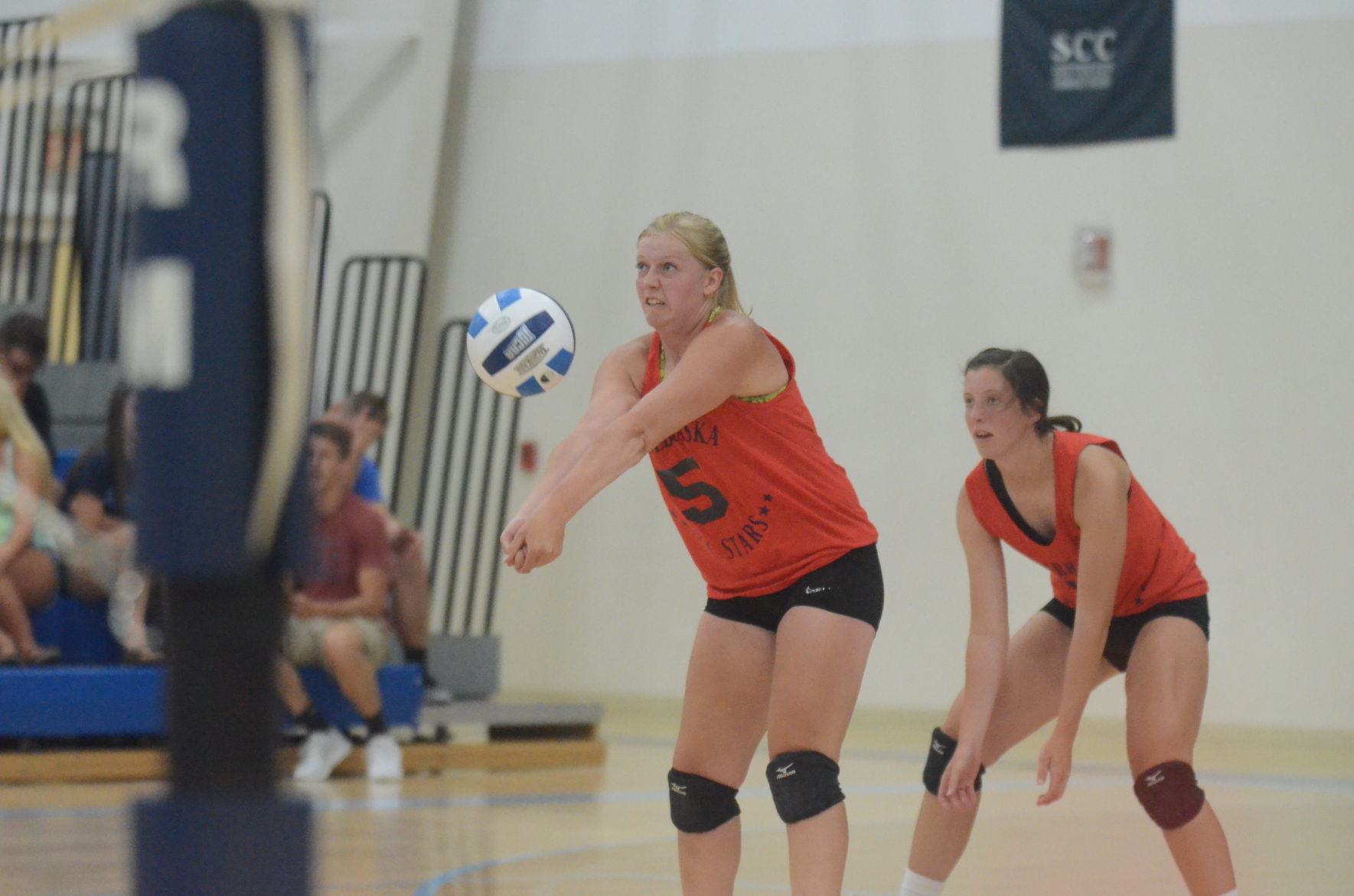 West overpowers East in volleyball match