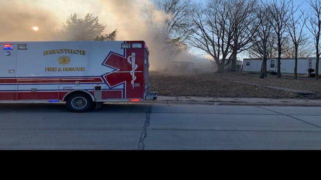 Firefighters respond to mobile home fire