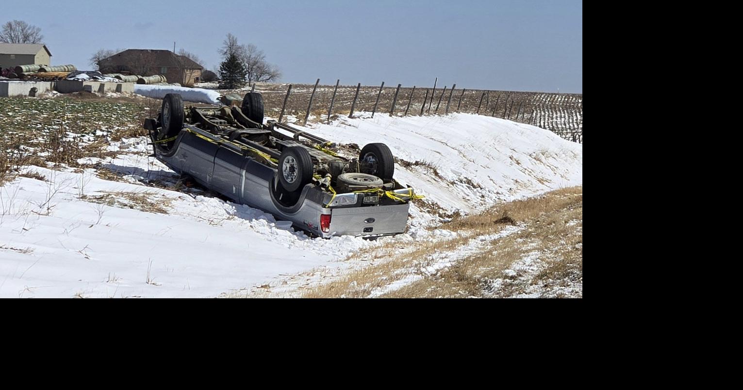Tecumseh woman hurt in rollover accident west of Adams